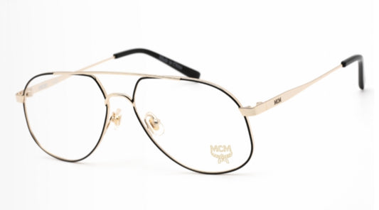 Pre-order Men’s MCM frames. sleek gold and black.