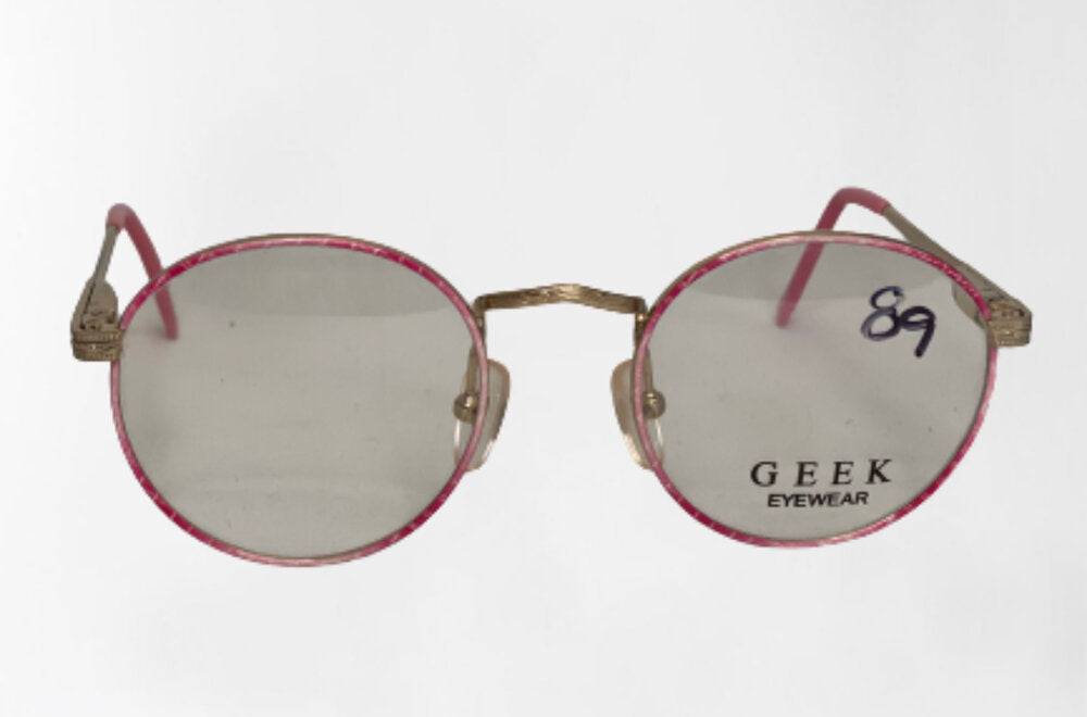 Geek Eyewear Round Pink