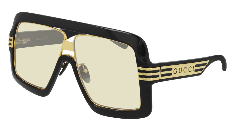 Gucci black and Gold